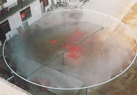 水霧搭接和水流量性能參數(shù)試驗(yàn)