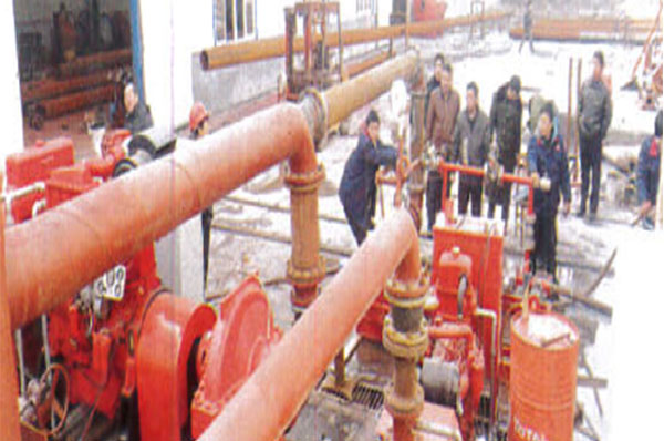 水幕噴頭性能參數試驗